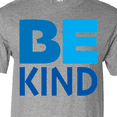 thumbnail image 4 of Inktastic Be Kind Logo in Blue T-Shirt, 4 of 5