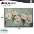 thumbnail image 4 of Stupell Industries Eclectic Serene Flower Branch Blooms Black Framed Giclee Art, 18 x 12, by Petals Prints Design, 4 of 8