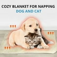 thumbnail image 6 of Self Warming Cat Bed Self Heating Cat Dog Mat 24 x 18 inch Extra Warm Thermal Pet Pad for Indoor Outdoor Pets with Removable Cover Non-Slip Bottom Washable Non Electric, 6 of 7