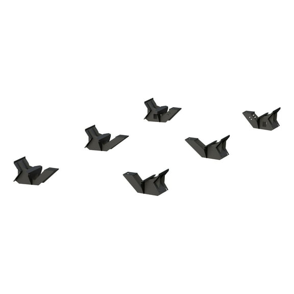 ARIES Mounting Brackets for ActionTrac Running Boards, Compatible with Jeep Wrangler Unlimited