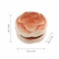 thumbnail image 3 of Cream Pineapple Bun Squishy Toy, Bolo Bao Bread Stress Ball with Cream Filling, Slow Rising Fidget Toy, Anxiety Relief Stress Relief Sensory Toy for Kids Adults, Desk Decor Gift, 3 of 4