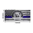 thumbnail image 3 of Lilixerw 5 PCS American Flag Thin Blue Line Sticker,Thin Line Flag Car Decal,Police Support Stickers for Cars,Trucks,Windows,Laptops, 3 of 6