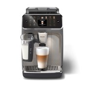 Philips 5500 Fully Automatic Espresso Machine - LatteGo Milk System, 20 Coffee Varieties, Intuitive Touch Display, SilentBrew, Ceramic Grinder, AquaClean Filter