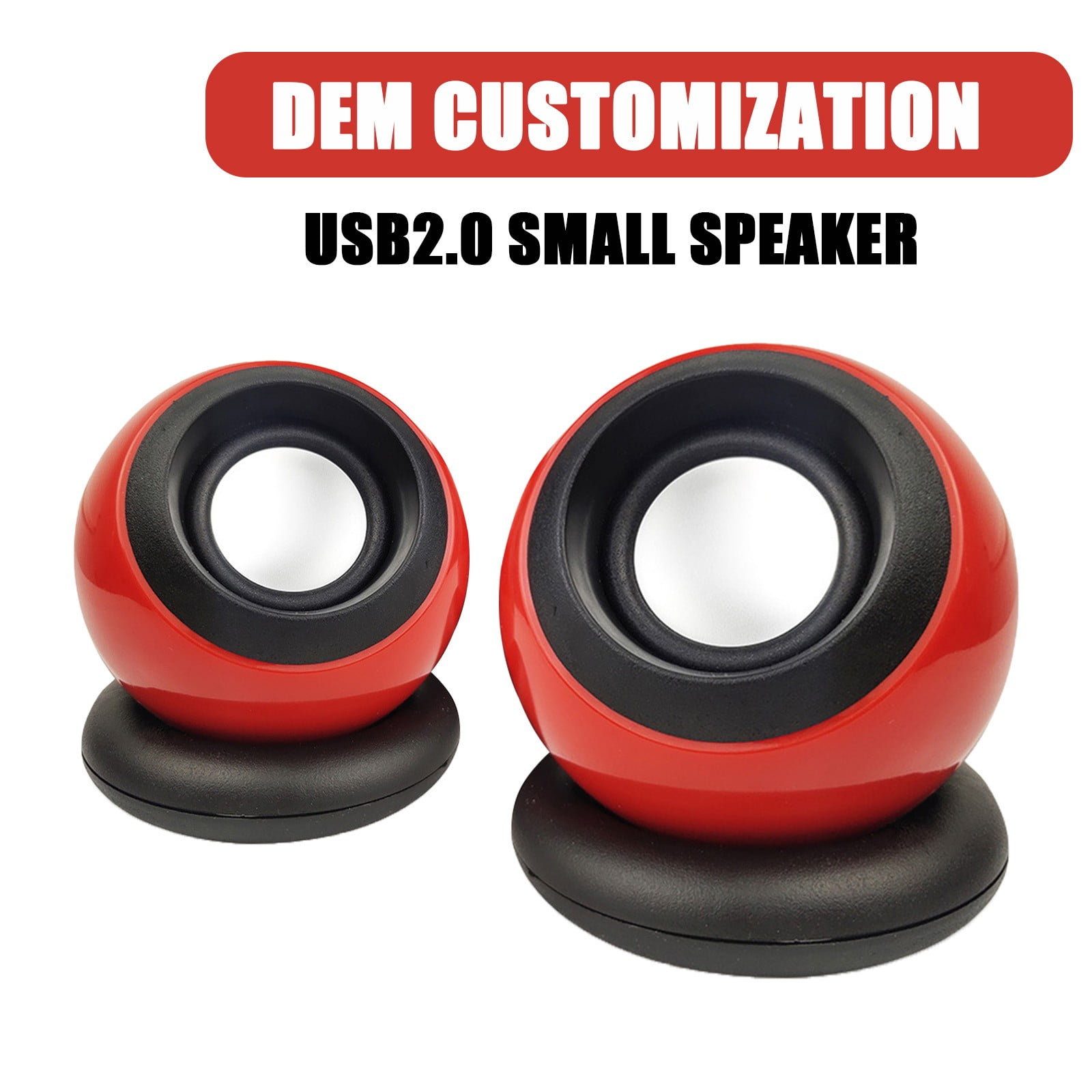 Mini 2.0 Speaker, USB Powered Desktop Speaker, Powered Stereo Speaker, with Volume Control, Bluetooth Connectivity for Laptops, Desktop Computers, and Other Devices