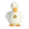 thumbnail image 4 of Aurora - Medium White Miyoni - 9" American Pekin Duck - Realistic Stuffed Animal, 4 of 5