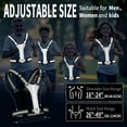 thumbnail image 5 of LED Reflective Vest Running Gear, 3 Lights Colors High Visibility Reflective Running Gear Rechargeable Light Up Running Vest for Walking Running Cycling, Adjustable for Men Women Kids, 5 of 10