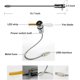 thumbnail image 2 of LED USB Fan, New Creative Programmable USB-Powered Portable Fan, Mini Gooseneck DIY Message Fan, 2 of 5