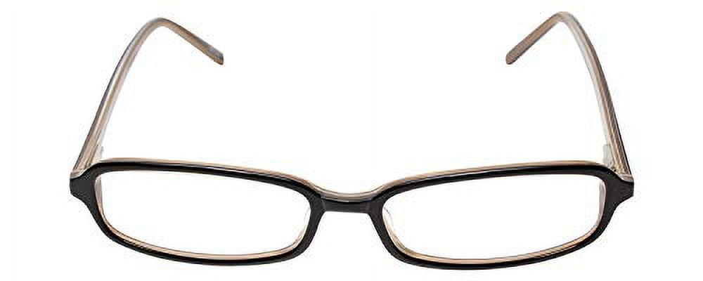 Calabria Viv 733 Designer Reading Glasses in Black-Brown ; +1.50