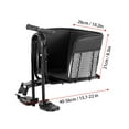 thumbnail image 4 of Asiento delantero Seguridad para niños Sillín para niños con pedales y Labymos  Asientos de bicicleta, 4 of 5