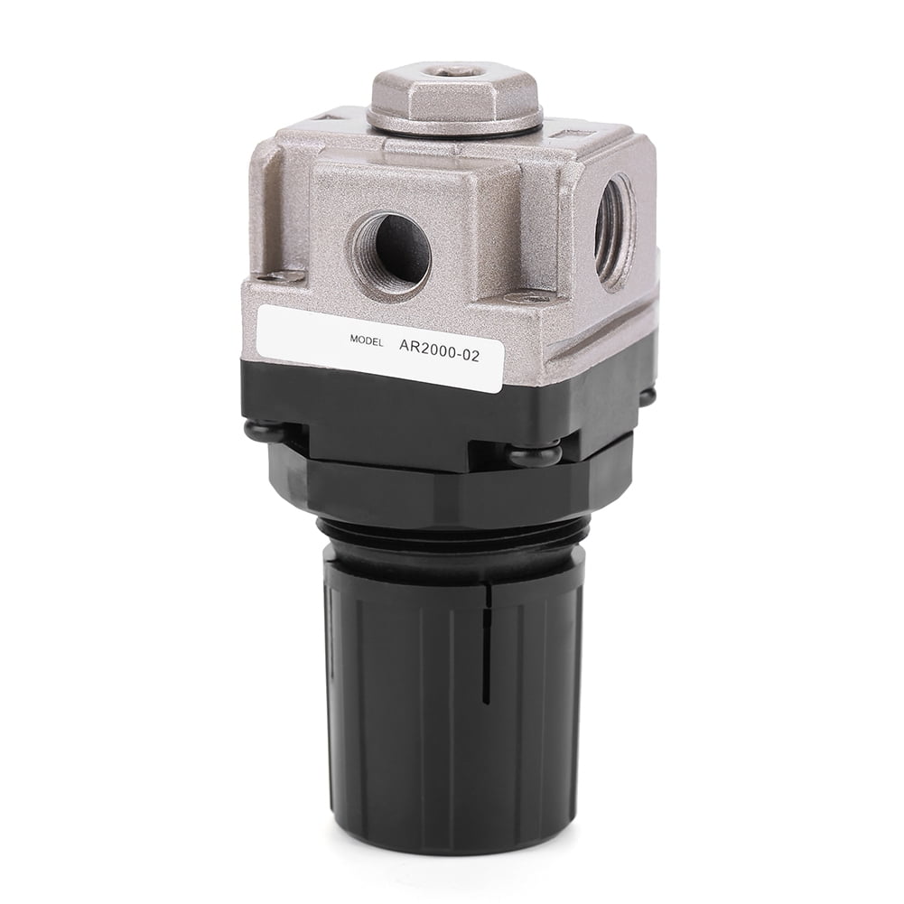 Régulateur De Pression Air Comprimé 1/4" Avec Filtre Séparateur Eau - Réglage 0.5 à 8.5 Bar - Pour Compresseur - 2