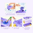 thumbnail image 6 of Automatic Paint Brush Cleaner with Self-Cleaning Design Material for Artists Kids Adults Indoor Outdoor Use 400ml Capacity, 6 of 7