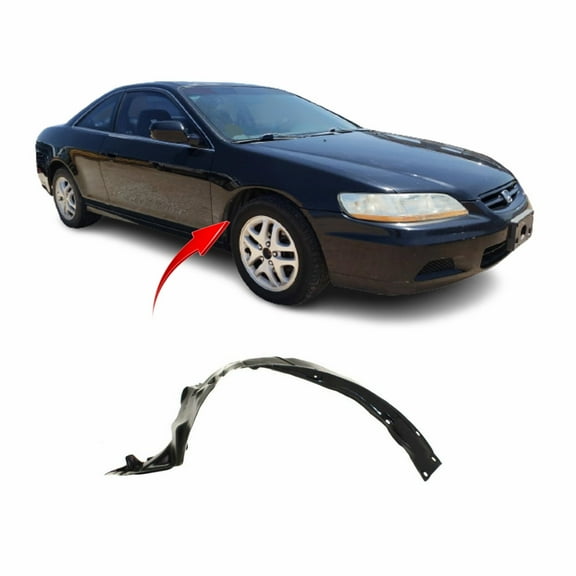 DCP Fender Liner Passenger Side for Honda Accord 1998-2002 HO1249106 74101S84A00