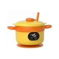 thumbnail image 2 of Rechargeable Smart Constant Temperature Baby Food Heating Bowl Portable Stainless Steel Thermal Feeding Bowl Water-free Fast Heating for Porridge Puree Outdoor Travel Daily Baby Feeding, 2 of 8