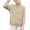 Beige, variant on KAUOD Girls Ribbed Knit Coats Zip up Crochet Cardigan Jackets Teen Kids Plain Long Sleeve Breathable Sweater Clothes