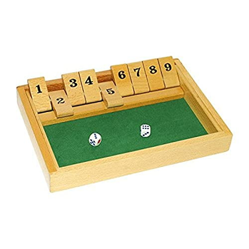 Goki Wooden Shut The Box Game