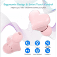 thumbnail image 4 of Elegantes auriculares bluetooth inalámbricos en forma de corazón, 4 of 4
