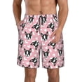 thumbnail image 1 of Fotbe French Bulldog Trajes de Baño Estampados para Hombre, Shorts de Verano de Secado Rápido, Ropa de Playa, Bañadores-X-Large, 1 of 6