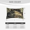thumbnail image 3 of Fotbe Epic Dragon Skull Scene Pillow Cases - Envelope Closure - Luxury, Extra Soft, Cooling Pillow Covers - Wrinkle, Fade, Stain Resistant-16"x24", 3 of 8