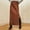 Brown, variant on Womens High Waist Skirt Solid Satin Dress Elastic Waist Elegant Skirt Ballet Skirts for Girls Anime Skirts Skater Skirt plus Size High Waist Skirts for Women Silk Midi Skirt Crib Skirt Girl Bed Skirt