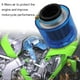 thumbnail image 4 of Limpiador De Filtro De Aire Universal Azul Para Motocicleta De 35Mm, 50Cc, 110Cc, 125Cc, Atv, Pit, Dirt Bike, A Prueba De Salpicaduras Moyic VI004946-00, 4 of 5