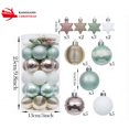 thumbnail image 4 of KG Navidad Personalización bolas de Navidad Varios tipos de adornos navideños avanzados Juego de bolas de Navidad con purpurina brillante de 8 cm, 4 of 4