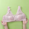 thumbnail image 6 of Afdoent Bras for Women Front Closure Lace Bralette Wireless Push Up Bra with Cups for Support and Comfort, 6 of 9