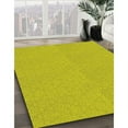 thumbnail image 3 of Ahgly Company Machine Washable Indoor Square Transitional Golden Yellow Area Rugs, 6' Square, 3 of 7