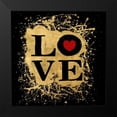 thumbnail image 2 of Heart of Gold 1V 20x20 Black Modern Framed Museum Art Print Titled - Art Licensing Studio, 2 of 5