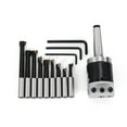 thumbnail image 5 of 9pcs MT2-M10 F1-12 Boring Head  1/2" Carbide Boring Bar Full Set Milling NEW, 5 of 19