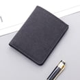 thumbnail image 4 of Cartera de Lona para Hombre Titular de Dinero Corto Titular de de Identificación de Crédito con Bolsillo para Monedas Cierre de Botón Plegable Sunnimix billetera de hombre, 4 of 8