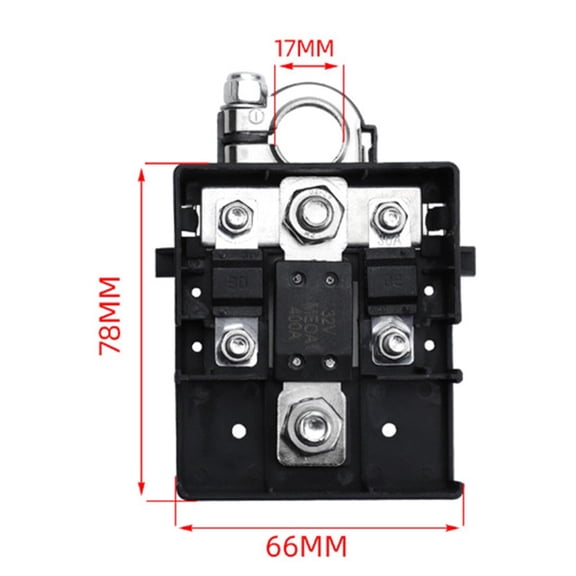 32V 400A Car Quick Release Fused Battery Distribution Terminal Clamp Connectors