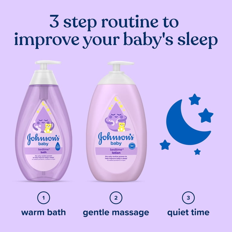 Johnson's Baby Bedtime Bath, Soothing Aromas, 27.1 fl oz photo 7