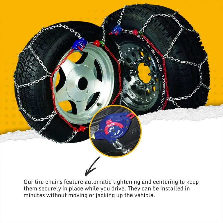 Auto-Trac Series 2300 Pickup Truck/SUV Traction Snow Tire Chains