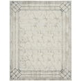 thumbnail image 2 of Nourison Glam Geometric Ivory/Taupe 9' x 12' Area Rug (9x12), 2 of 9