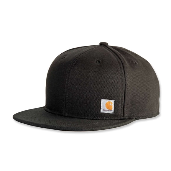 Gorra de Béisbol Carhartt Firm Duck con Visera Plana para Hombre Negra