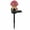 Pink, variant on Solar Garden Cottage Stake Light, Resin Craft, Yard Flower Bed Patio, Warm Glow