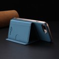 thumbnail image 5 of Allytechgroup Wallet Case for iPhone 8 Plus/7 Plus, RFID Blocking PU Leather Stand Phone Shell with Credit Card Slot Shockproof Protective Back Cover for iPhone 8 Plus/7 Plus Women Men, Lightblue, 5 of 8