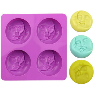 X-Haibei 6-Cavity Plain Basic Rectangle Lotion Bars Soap Mold Silicone  Mould for Homemade Craft