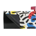 thumbnail image 4 of Irregular Shapes Line Mailbox Cover Magnetic Standard Size Post Box Cover Wraps Home Garden Decor 18" X 21", 4 of 7