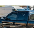 thumbnail image 5 of Extreme Online Store Fits All 2005-2015 Toyota Tacoma Access Cab Models | EOS Visors in-Channel Style Smoke Tinted Side Vents Window Deflectors Rain Guards, 5 of 12