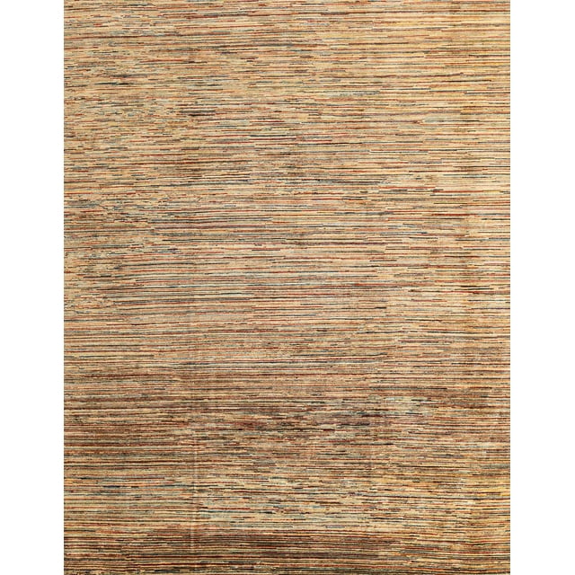 Ahgly Company Tapis d'Intérieur Rectangulaire Abstrait Rouge, 8 Pieds x 12 Pieds