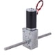 thumbnail image 1 of 24V doble eje caja de cambios metal Turbo gusano reducción velocidad engranaje Motores M8 Hilos, 1 of 8