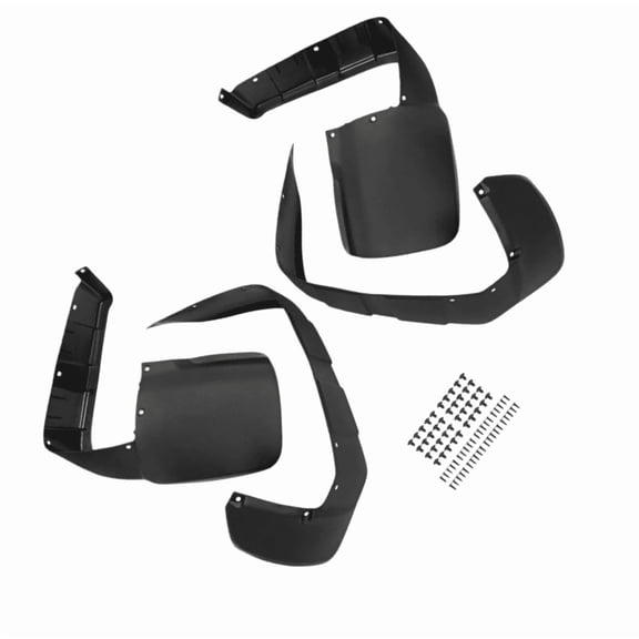 Complete Fender Flares and Mud Guard Set, Compatible with 1996-2000 H onda FourTrax 300 ATV Models