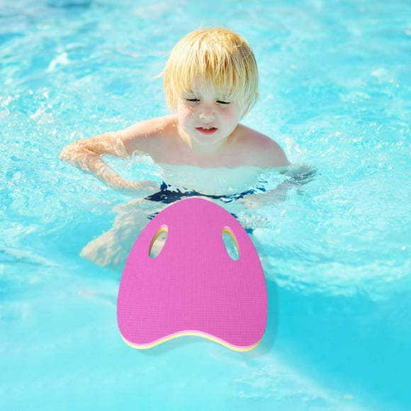 Swimming Pool Supplies, Two-Color Swimming Kickboard Kids Adults Safe Pool Training Aid Float Foam Board Tool, Swimming Pool Accessories, Swimming Pools for Kids, Pink(N)