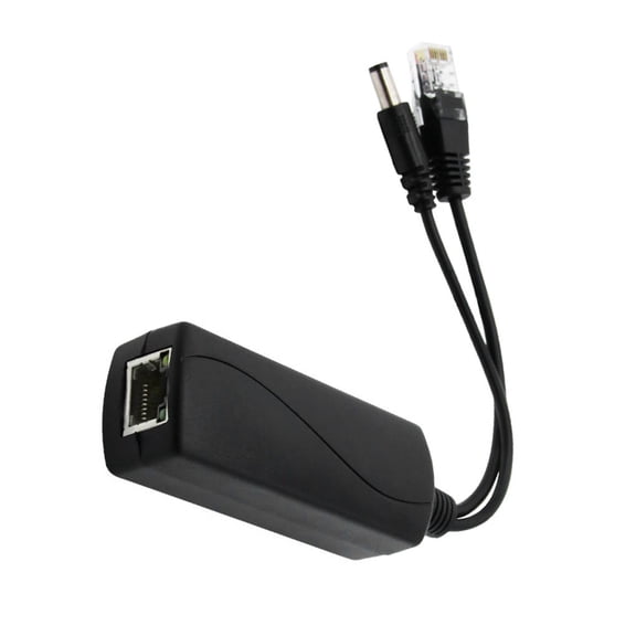 Seitruly Cable divisor USB POE, fuente de alimentación de instalación de bajo voltaje, adaptador activo antiinterferencias, profesionales domésticos y Adaptadores de corriente