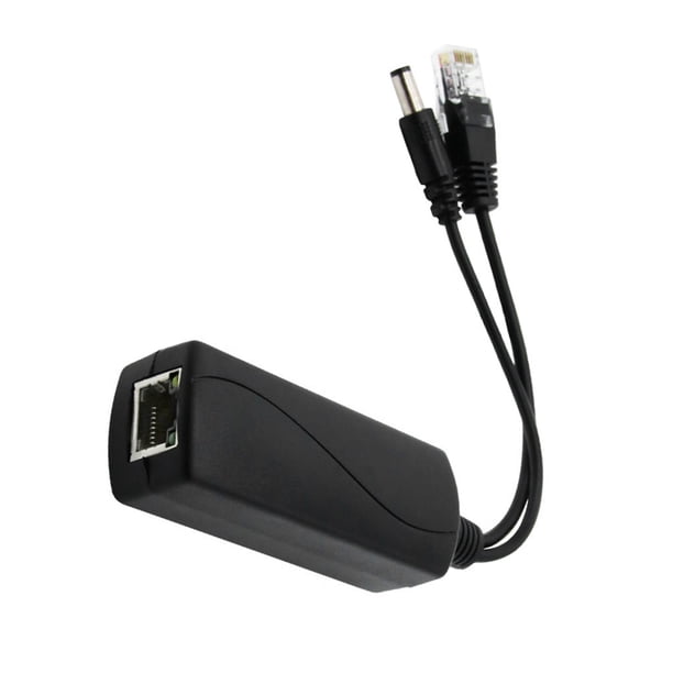 Seitruly Cable divisor USB POE, fuente de alimentación de instalación de bajo voltaje, adaptador activo antiinterferencias, profesionales domésticos y Adaptadores de corriente