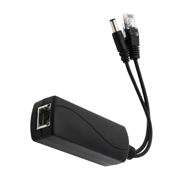 Seitruly Cable divisor USB POE, fuente de alimentación de instalación de bajo voltaje, adaptador activo antiinterferencias, profesionales domésticos y Adaptadores de corriente