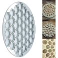 thumbnail image 1 of 37 Holes Hollow Maker Mold, Aluminum Alloy, Ravioli Maker Mold Pastry Dumpling Kitchen DIY Tools Pelmeni Dumpling Pie Ravioli Mold Press Mold Maker Pastry Tool for Cooking Baking, 1 of 7