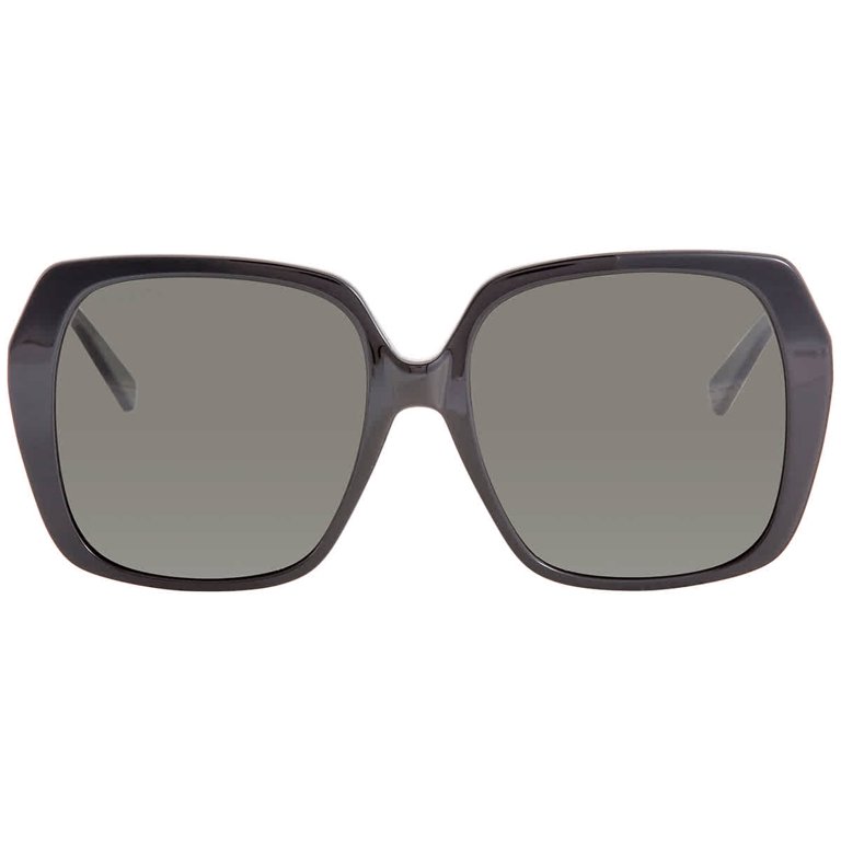 ? - New Authentic Gucci Grey Square Ladies Sunglasses GG0533SA 001 56 56mm Square Sunglasses (Women) | Nordstrom main image 4