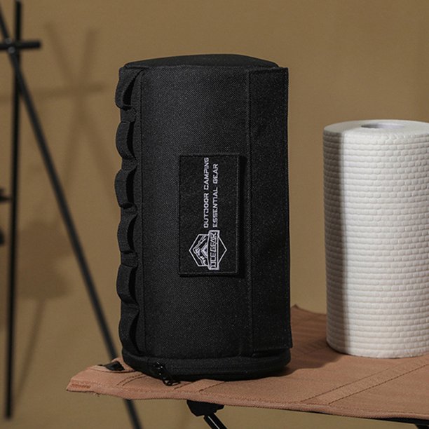 Estuche de tejido al aire libre Caja de papel higiénico de poliéster para picnic Camping Senderismo Hugtrwg Para estrenar